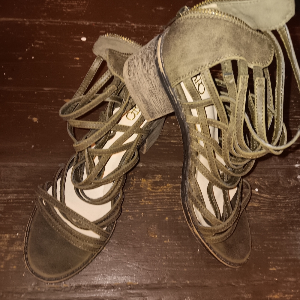 Strap heels
